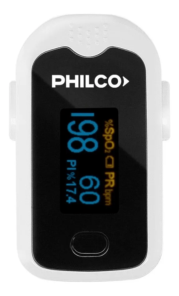 Oxímetro Digital Philco A340 Frecuencia Cardíaca Display Lcd alt
