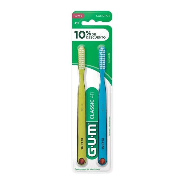 Gum Cepillo Dental Classic 411 Suave