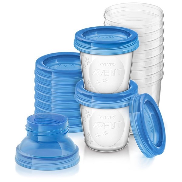 Avent Vasos Para Almacenar Leche Materna Scf618/10 (10 Unidades) alt