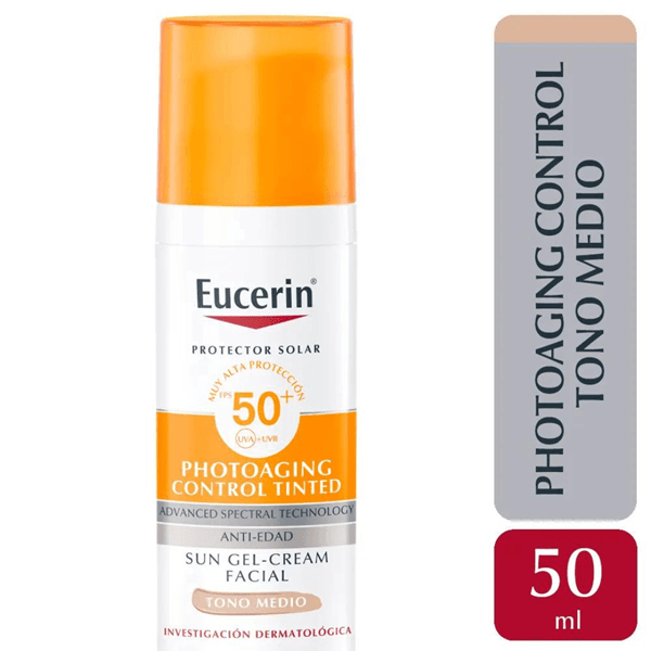 Eucerin Protector Solar Facial en Crema Sun cc Cream Tono Medio Fps 50 50 ml #1