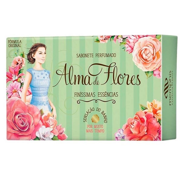 Alma de flores Jabon en barra Clasico | 130 gr