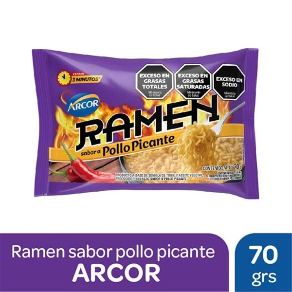 Ramen Pollo Picante Arcor #1