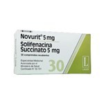 Lazar Novurit Solifenacina 5 Mg x 30 Comp Recubiertos #1