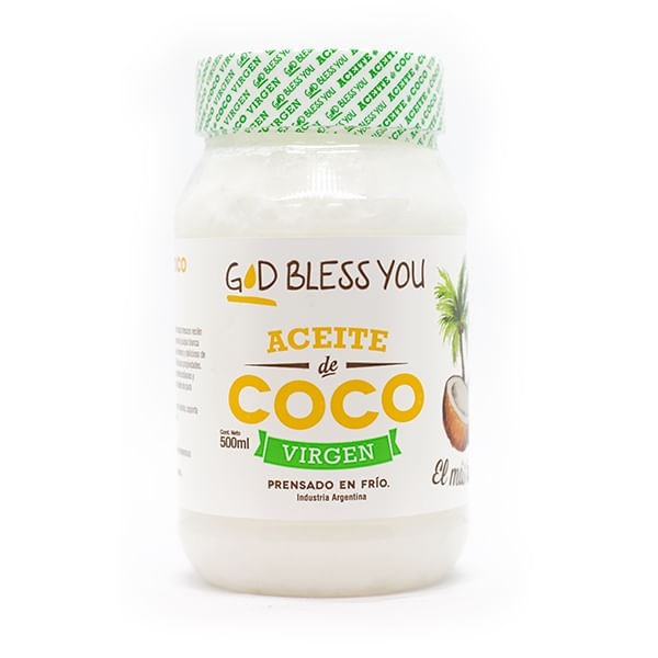 God Bless You Aceite Coco Virgen 500 ml #1