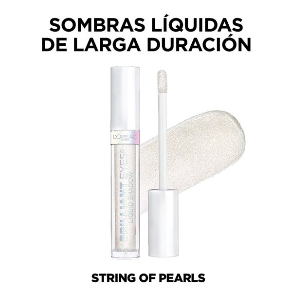 Loreal Paris Sombra Liquida Brilliant Eyes 2.9 ml String Of Pearls alt