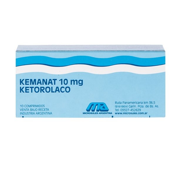 Aspen Pharma Kemanat Ketorolac 10 Mg x 10 Comp