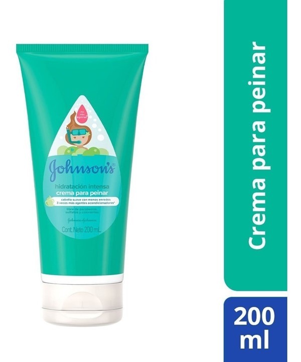 Crema Para Peinar Johnson´S Baby Hidratacion Intensa 200 ml #1