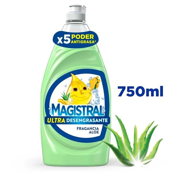 Lavavajilla Magistral Ultra Aloe 750 Ml