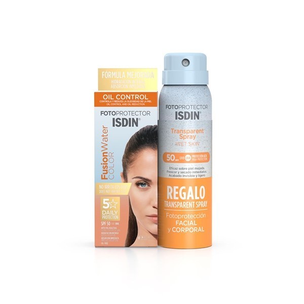 Isdin Pack Fusion Water Color Fps50 50 ml + Wet Skin 100 ml #1