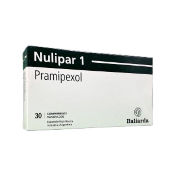 Baliarda Nulipar Pramipexol 1 Mg x 30 Comp Ranurados #1
