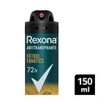 Antitranspirante en Aerosol Rexona Men Fanaticos 150 cc. #1