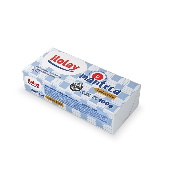 Manteca Extra Calidad Ilolay Sin Sal 100 g. #1