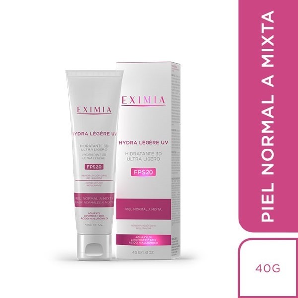 Eximia Hydra Légère Crema Facial Hidratante Uv 40 gr Pomo alt