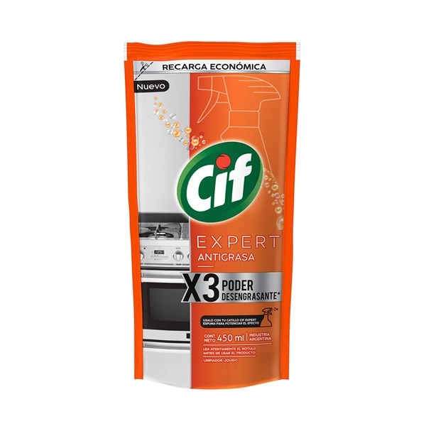 Limpiador Antigrasa Cif Expert Dp 450 cc. alt