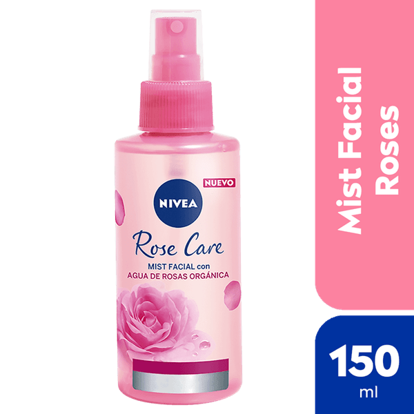 Nivea Mist Facial Refrescante  Rose Care Para Todo Tipo de Piel 150 ml #1