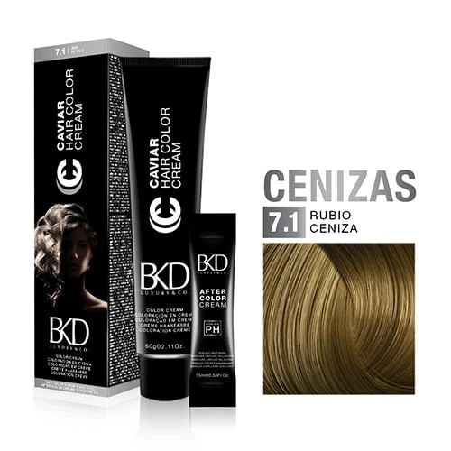 Bkd Caviar Color Cream Rubio Ceniza 7.1
