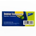 Doblon Compuesto PHS | 10 comprimidos | Ibuprofeno + Paracetamol #1