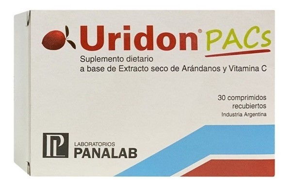 Uridon Suplemento Dietario Arándano Y Vitamina C 30 comp Unico #1
