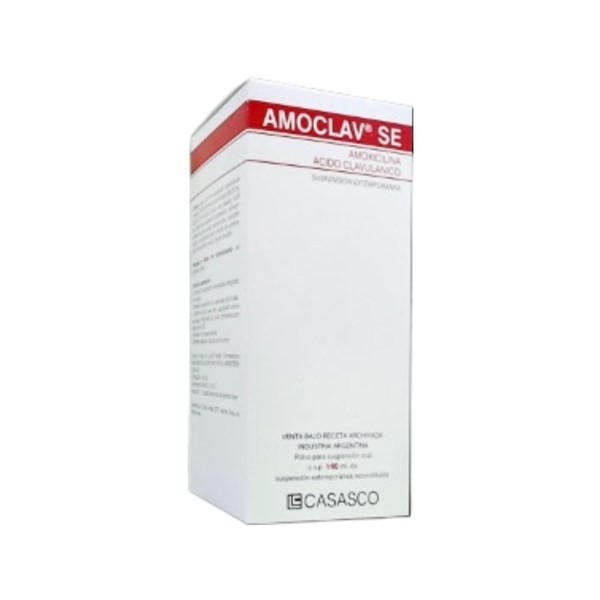 Casasco Amoclav Se Amoxicilina + Clavulánico, C. Suspención x 140 ml #1