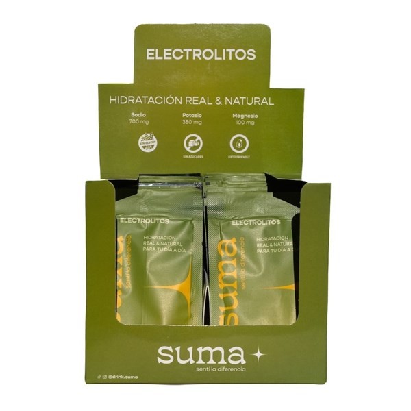 Caja Suplemento Deportivo Suma Electrolitos en Polvo Lima Limón x 30 un #1