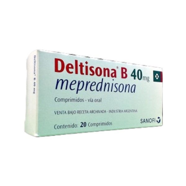 Elea Deltisona B Meprednisona 40 Mg x 20 Comp #1