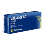 Eurofarma Valsacor 80 mg 45 comprimidos | Valsartan #1