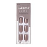 Uñas Postizas Press On Impress Color Taupe Prize #1