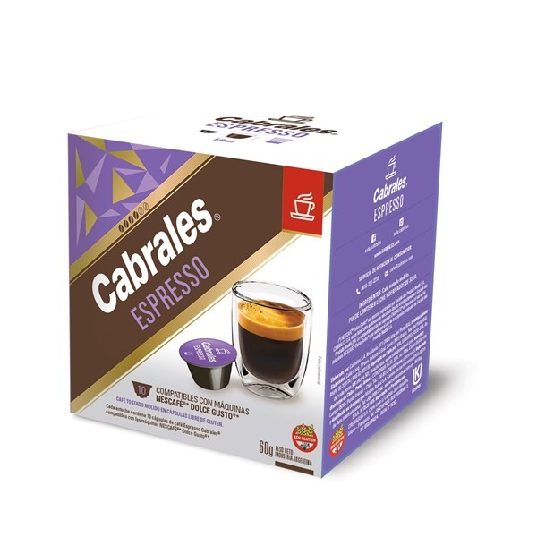 Cápsulas de Café Cabrales Espresso 10 uni #1