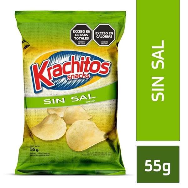 Papas Krach-Itos Sin Sal 55 xg #1