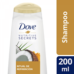 Dove Shampoo Ritual De Reparación Coco Y Cúrcuma 200 ml #2