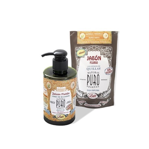 Boti-K Combo Jabón Líquido Caléndula Y Manzanilla + Repuesto de Regalo #1