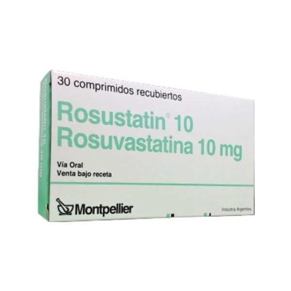 Montpellier Rosustatin 10 Mg Rosuvastatina x 30 Comp #1