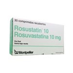 Montpellier Rosustatin 10 Mg Rosuvastatina x 30 Comp #1