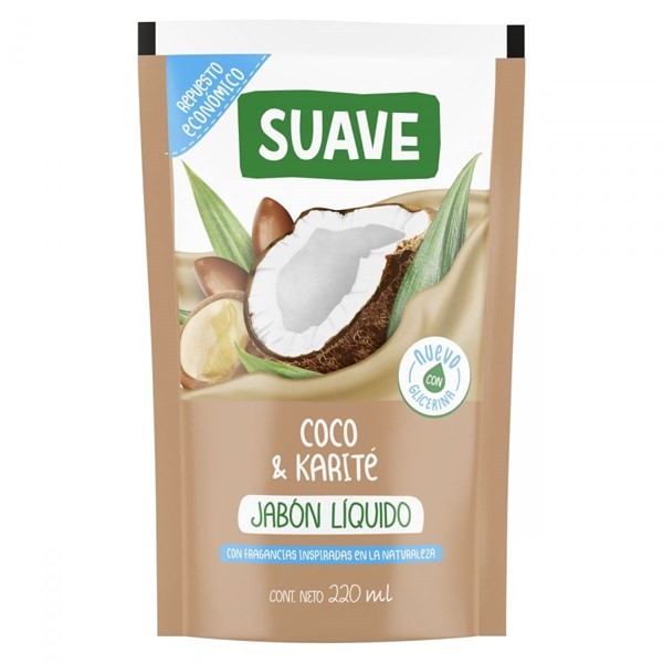 Suave Jabón Líquido Coco Y Karite 220 ml alt