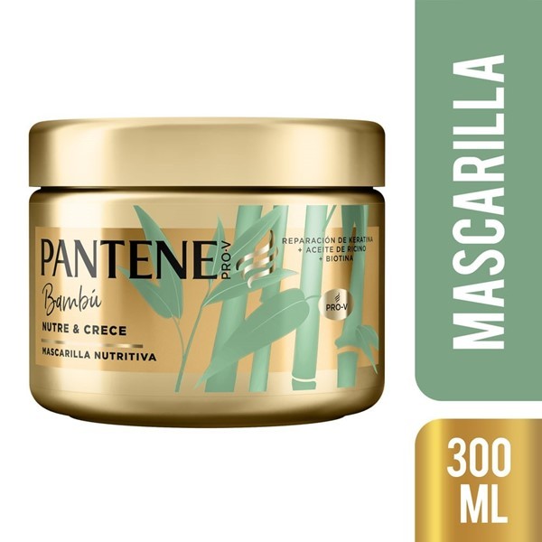 Pantene Crema Tratamiento Bambu 300 ml #1