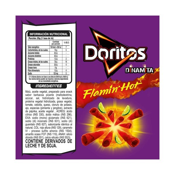 Nachos Dinamita Doritos 330 G. alt