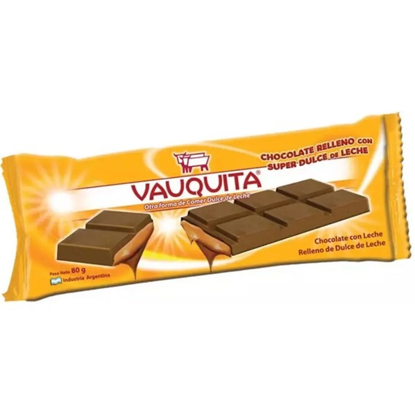 Chocolate Relleno con Dulce de Leche Vauquita 70 Grs #1