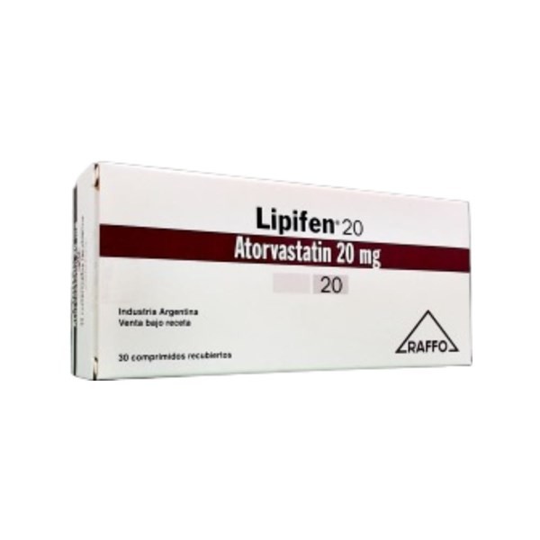 Raffo Lipifen 20 Mg Atorvastatín x 30 Comp #1