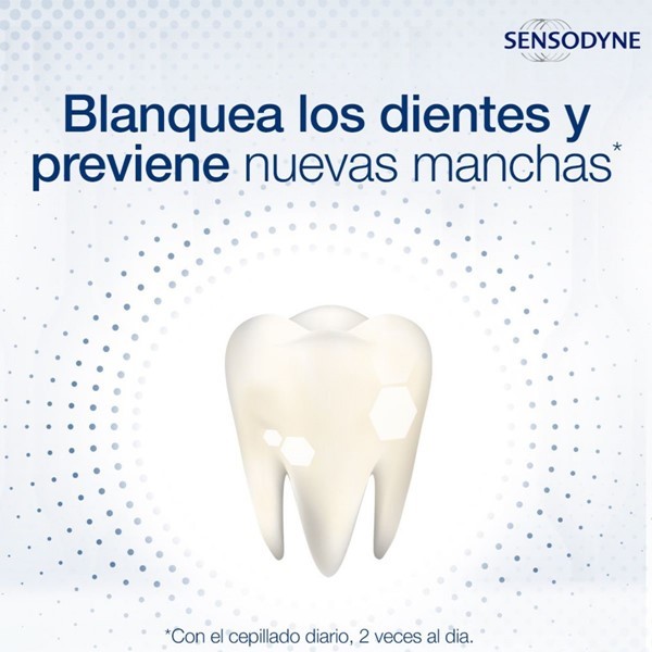 Sensodyne Crema Dental Rapido Alivio Blanqueador Para Dientes Sensibles 100 grs alt