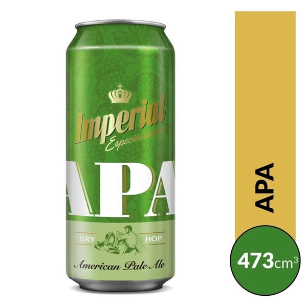 Cerveza Imperial Apa 473cc Lata #1