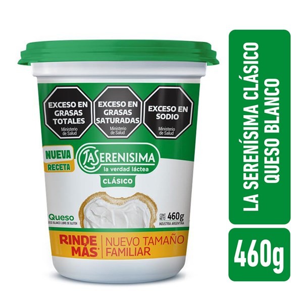 Queso Crema Light La Serenísima Pote 460 Grs #1