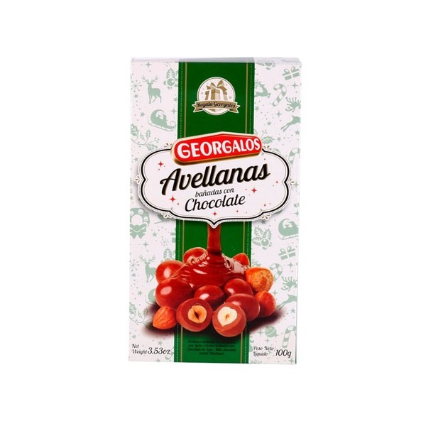 Avellanas Georgalos Bañado C/chocolate X 100 Gr #1