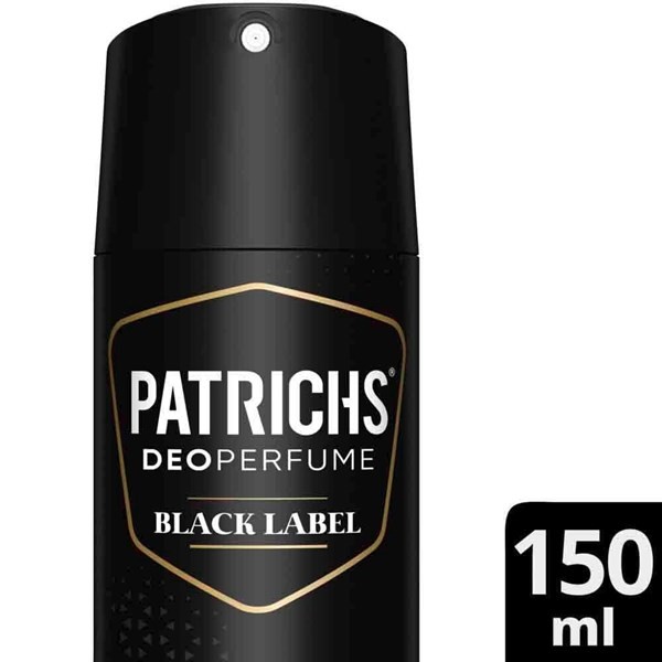 Desodorante Masc Patrichs Black Label 150 Ml #1