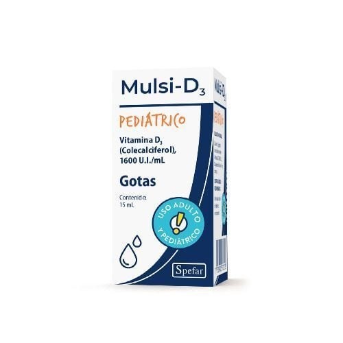 Mulsi D3 Pediátrico | Gotas 15 ml | Vitamina D3