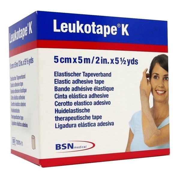 Leukotape K Cinta Neuromuscular 55 cmxmt Adhesiva Piel