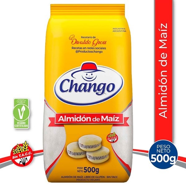 Almidon De Maíz Chango 500 Gr #1
