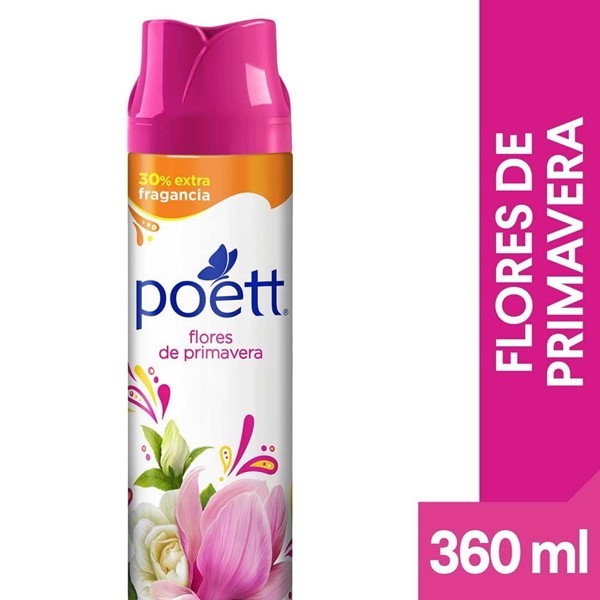 Desodorante De Ambiente Poett Flores De Primavera 360 Ml #1