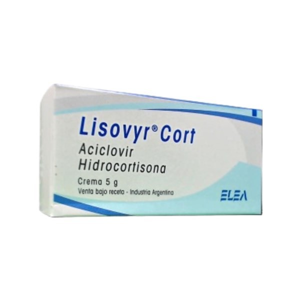 Elea Lisovyr Cort Aciclovir + Hidrocortisona Pomo x 5 g