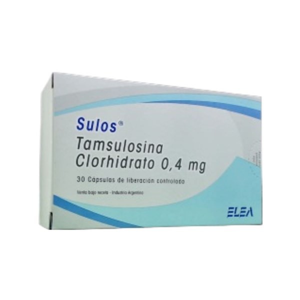 Elea Sulos Tamsulosina 0.4 Mg x 30 Cáps