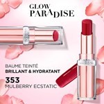 Labial en Barra Loreal París Paradise Balm Tono 353 Mulberry Ecstatic #3